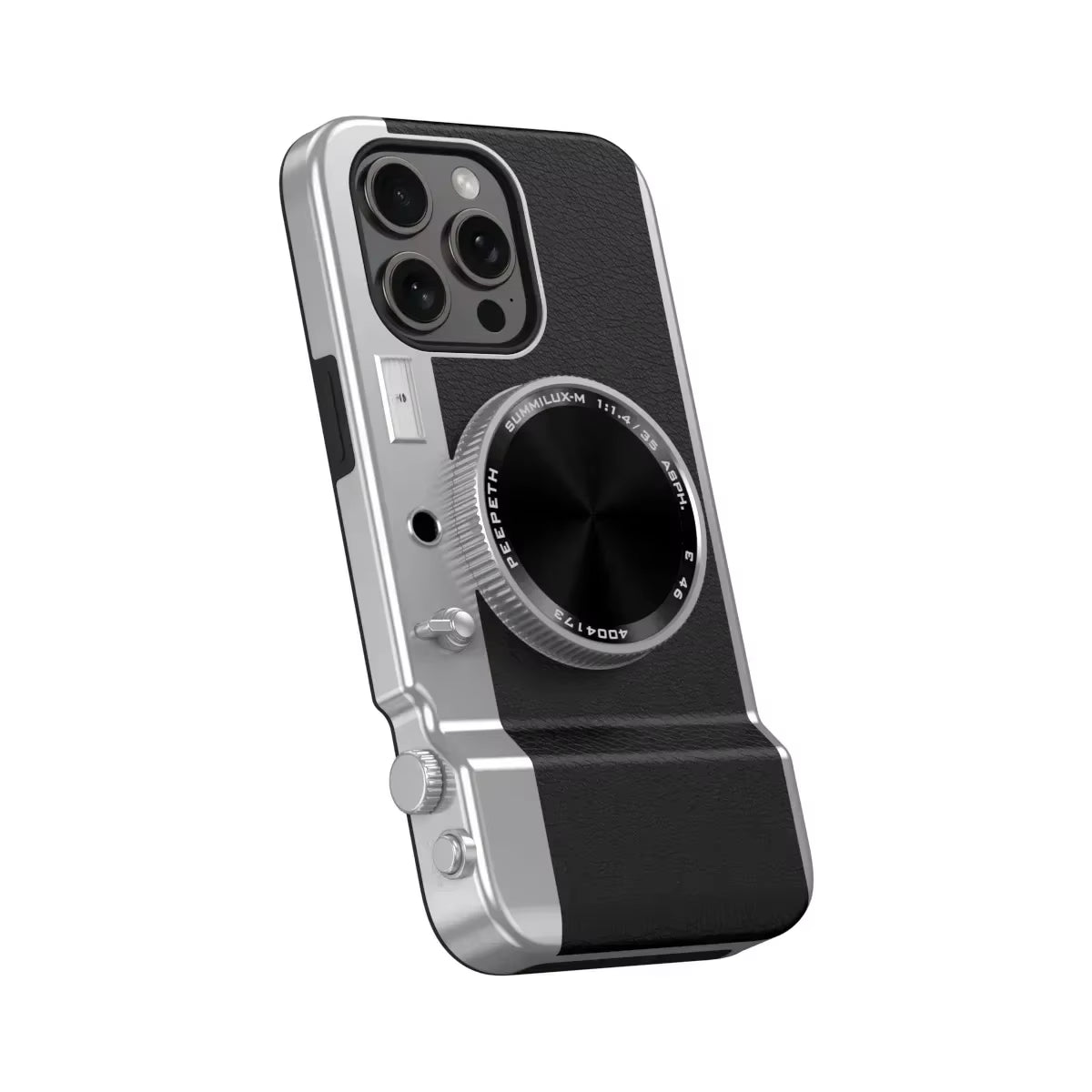 Integrated Mirror Magnetic Suction Camera Photograph Phone Case for  15 14 13 12 11 Pro Max Multifunctional Bluetooth Case