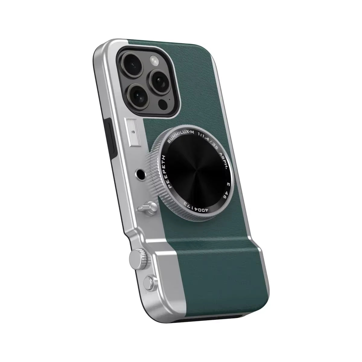 Integrated Mirror Magnetic Suction Camera Photograph Phone Case for  15 14 13 12 11 Pro Max Multifunctional Bluetooth Case