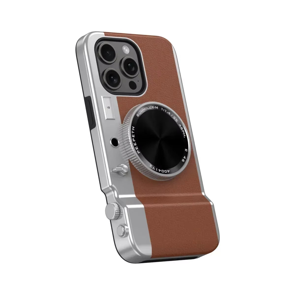 Integrated Mirror Magnetic Suction Camera Photograph Phone Case for  15 14 13 12 11 Pro Max Multifunctional Bluetooth Case