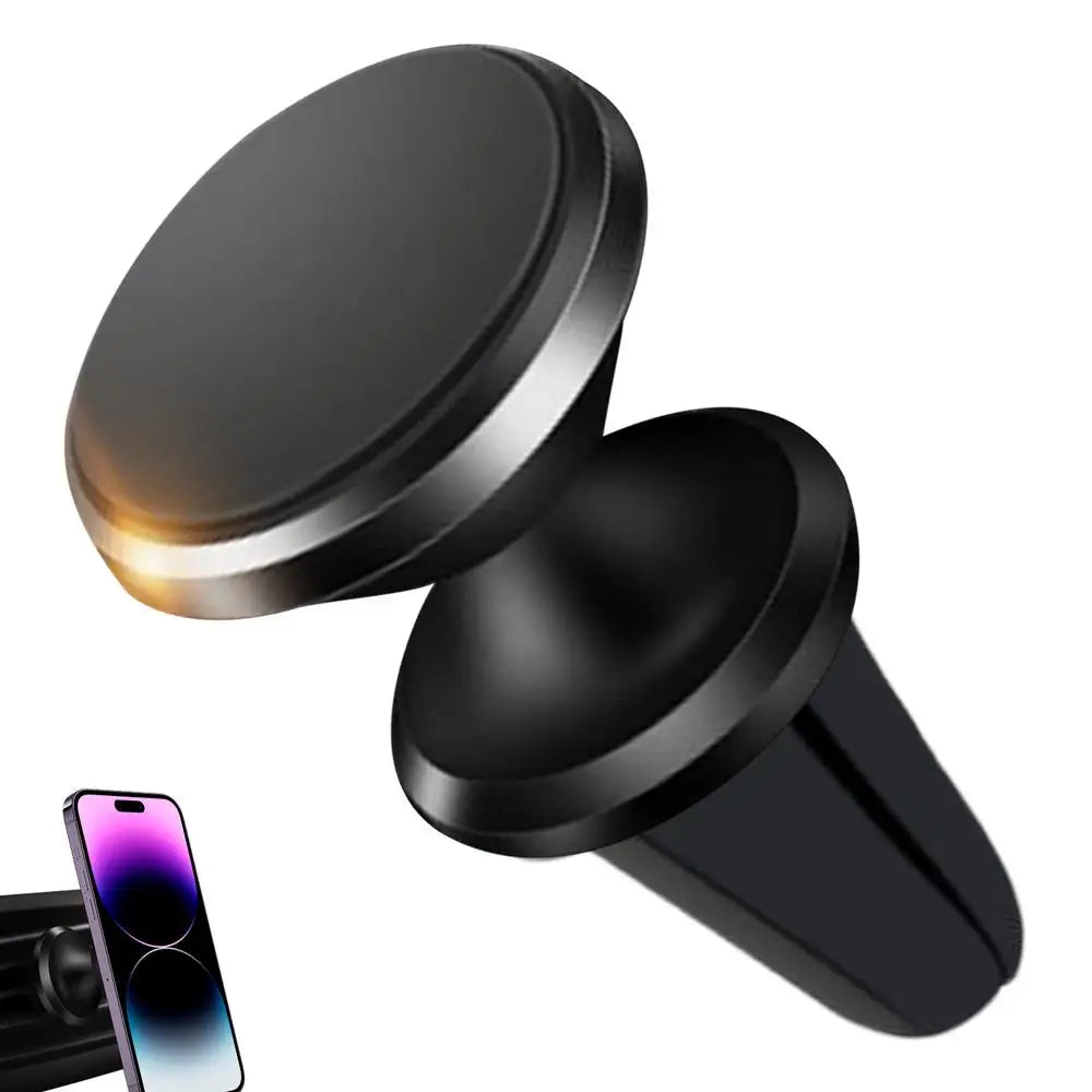 Anti-Slip Magnetic Car Phone Holder Stable Magnet Smartphone Holder for Car Multifunctional Cell Phone Mount for Air Outlet